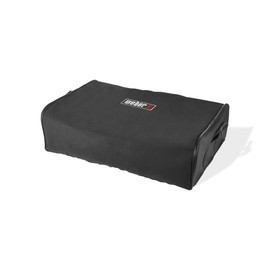 Weber Premium Carry Bag for Slate 43 and 56 Plancha Grill, Ideal for Camping, with Integrated Strap to Secure the Plancha - Black (3400114)