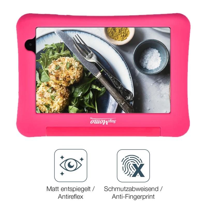 dipos I 2x Schutzfolie matt passend für SoyMomo Tablet Pro