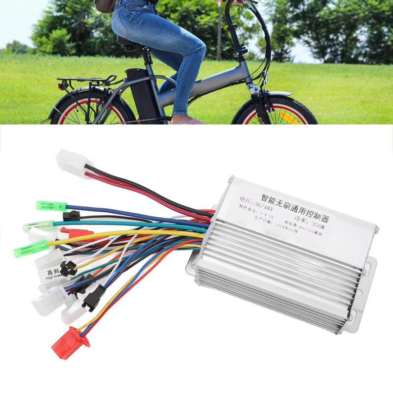36V 48V 350W Brushless Controller Aluminum Alloy Waterproof Brushless Motor