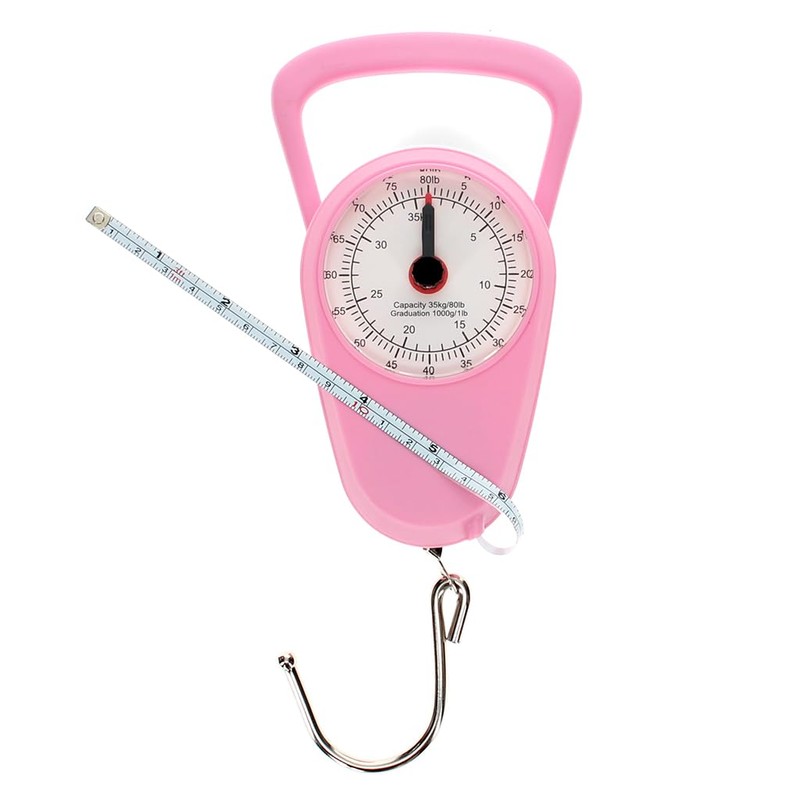 Pink Travel Scales