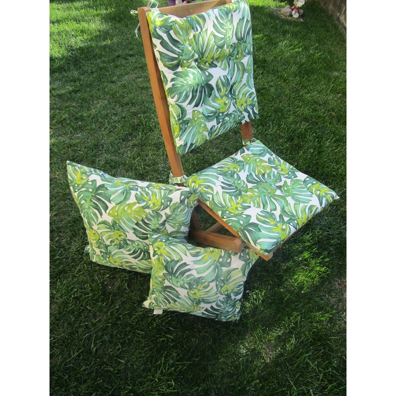 pago poco Spring-Summer 2021 Collection Tablecloth Rectangular Pattern Leaf Palm