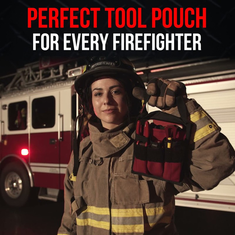 Motis Fire Pocket Organizer Pouch with Webbing Carry Handle, Durable