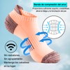 Socks Calcetines Mujer Cortos, 5 Pares Calcetas de Corte Bajo,