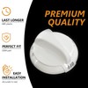 GYOFFULL WB03K10036 Thermostat Stove Knob White Replacement Part Control Compatible