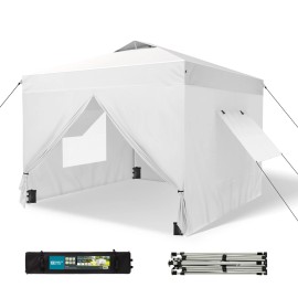 Bestchoice 10x10' Commercial Pop UP Canopy Party Tent Folding Portable Canopy with Sidewall