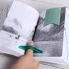 2pcs Reading Thumb Holder, Resin Bookmark Holder Thumb Ring Page