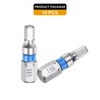 sourcing map 10pcs Hex Screwdriver Bit H4 1/4" Hex Shank