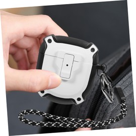 CAXUSD Earbud Carrying Case for Ii Material Compact Earphone Holder Stylish Design for and