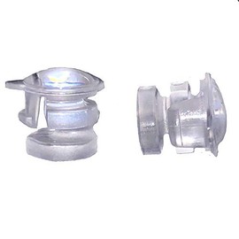 Pinlock Pins - Shoei 6mm replacement Pinlock Pins - 2 x CLEAR