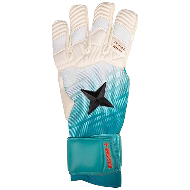 Derbystar Aqua v23 Goalkeeper Gloves White Turquoise Black 10