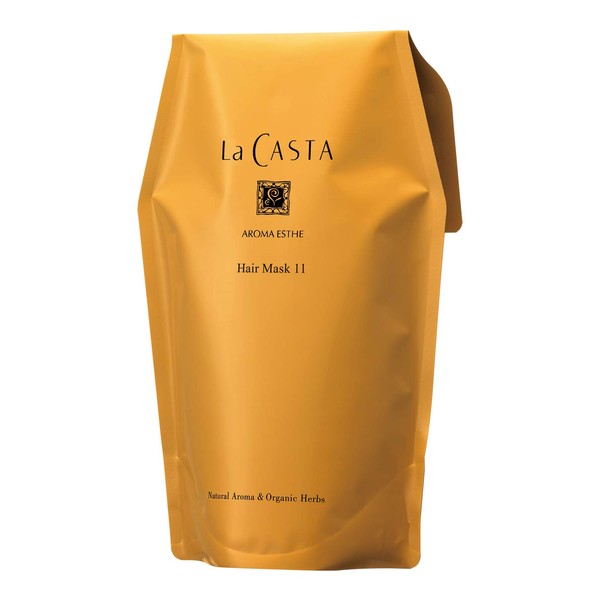 La CASTA La Casa Aroma Aroma Beauty Hair Mask 11 Refill Treatment for Coherent and Shiny Hair, 21.3 oz (600 g) (x 1)