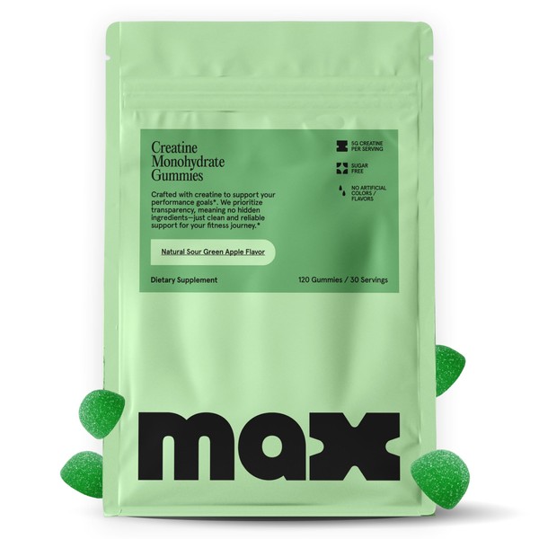 Max Gummies MAX Sugar Free Creatine Monohydrate Gummies - 5g