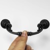 MuDuJia 4-Pack 5“ C-C Vintage Style Dark Antique Black Bail