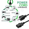 J-ZMQER 5ft AC Power Cord Cable Compatible with Farberware Coffee