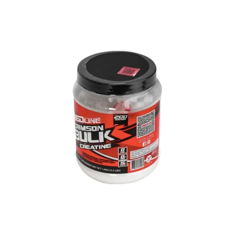 Redline Creatina Monohidratada Crimson Bulk 200 Servis Sfn