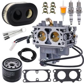 JDLLONG 951-05588A Carburetor Fits for Cub Cadet 679CC Engine Models 8Q78XUC 8Q78XUB 8Q78XUA 8Q78XU 8Q78HUC Carb Replace 651-05588 951-05588 with Oil Air Filter