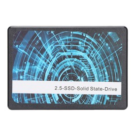 BU KING 2.5inch SSD Black High Speed Plastic Hard Drive for Desktop Computer Laptops PC120GB