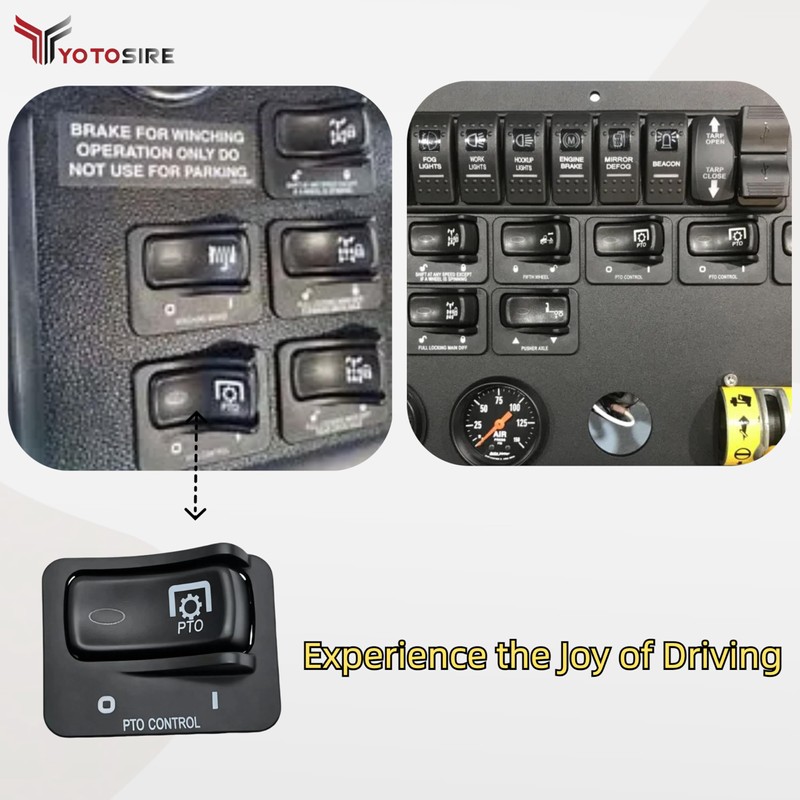 PTO Air Shift Control Valve & Manual Paddle Switch Replacement