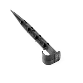 Outdoor Garden Pegs for Drip Irrigation Line, Weeping Pipe, Soaker Hose, Heavy-Duty Plastic Landscaping Stakes, Anti-Pull Gardening Anchors, Universal (Irrigation Pegs 15cm, 20)