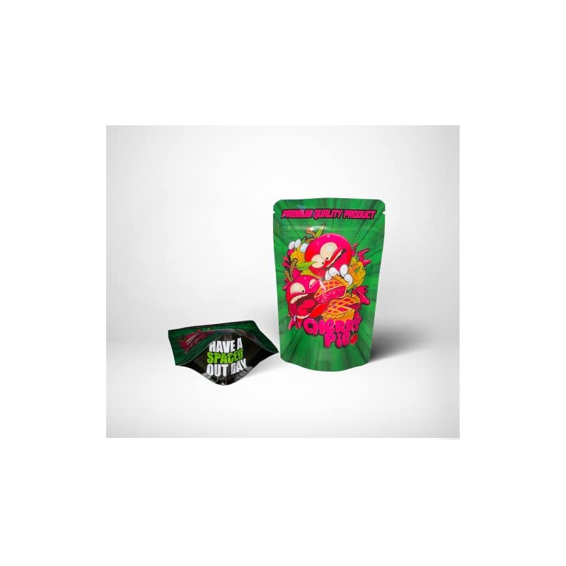 baggies Cherry Pie Mylar Bags 3.5g Smell Proof Packaging X25