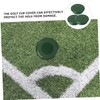 Gatuida 3pcs Golf Cup Cover Durable Plastic Putting Hole Protectors