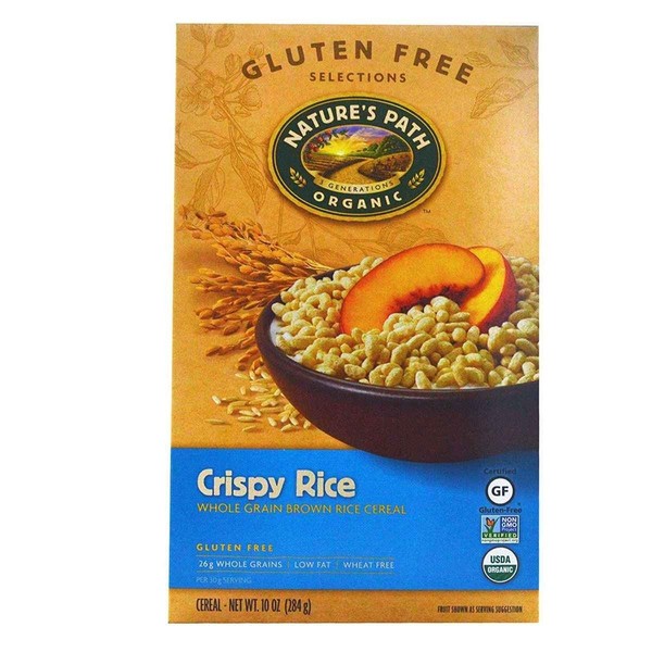 Natures Path Organic Cold Crispy Rice Cereal, 10 Ounce - 12 per case.