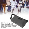 Nylon Storage Bag Activated Carbon Deodorant Zipper Closure Password Lock