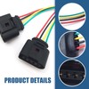 DJ7045A-3.5-21 Throttle Position Sensor Connector, Low Frequency Plastic Wire Harness
