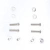 Trunk Lid Flagpole Mount Kit with Skull Flag L R