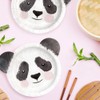 Cheerland Panda Party Plates Disposable Paper Plates Cute Face Shaped
