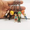 50 Pcs NANSSY 1 Inch/25mm Split Keyrings with Chain Silver