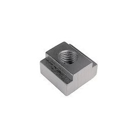 T-Slot Nuts - TECO Brand 1/4 - 20 Thread x 5/16" Table Slot, C: 1/4", D: 3/16", E: 9/16", F: 9/16" (3 Pcs.)
