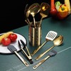 Berglander Gold Cooking Utensils Set, Stainless Steel 13 Pieces Kitchen