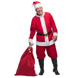 Boland 13395 Gift Bag, 60 x 100 cm, Bag for Christmas, Santa Sack, Gift Bag