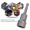 5Pcs Magnetic Socket Chrome Vanadium Steel Strong Magnetic Drill Screwdriver