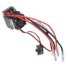 RC 360A Waterproof Brushed ESC with Heat Sink and Cooling