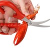Calary 8Pcs Seafood Scissors Crab Scissors Seafood Shears Multifunctional Crab