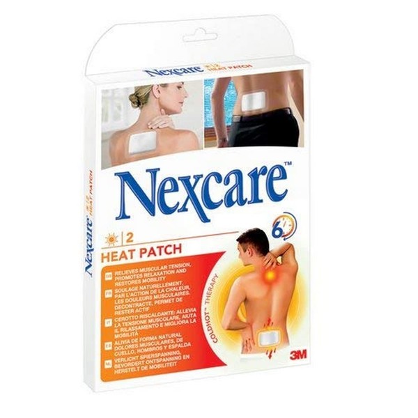 Nexcare Wärmepflaster, 9,5 cm × 13 cm, 2/Pack