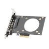 Solid State Drive U.2 to PCIE X4 SFF8639 Transfer Expansion