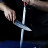 KOPALA Sharpening Steel Knife Sharpener Rod Flat 12 Inches Honing