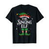 Christmas Elf with the Family Group, Funny Singing Elf T-Shirt,