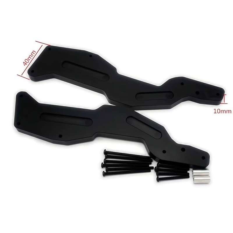 2pcs POM Rear Roll Cage Reinforced Support for Losi 1/6