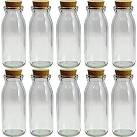 コルク瓶 M-200 200ml 〈39×33.5×15〉-10本セット-