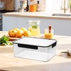 Refrigerator Storage Box Sealed Large Capacity Fridge Organizing Box for
