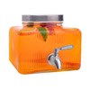 Einfache 1 Gallon Glass Drink Dispensers for Parties,1 Pack Beverage
