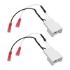VGOL 4 x Car Audio Modification Connector Wiring Harness Compatible