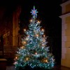 LAMPHOME Christmas Tree Topper (11 Inch 41 LED Twinkling Multicolor)