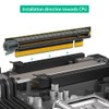 LeHang PCI-e 16X 3.0 90 Degree Reverse Male to Female