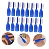 IWOWHERO 20Pcs Toothbrushes for Prison Ergonomic Design Soft Bristles Portable