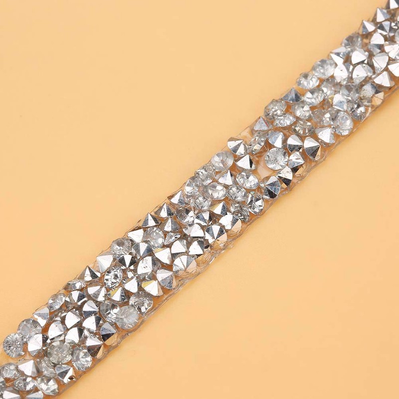 10Yard/Pack 10mm Diamond Mesh,Silver Plastic Diamond Mesh Wrap Roll Rhinestone